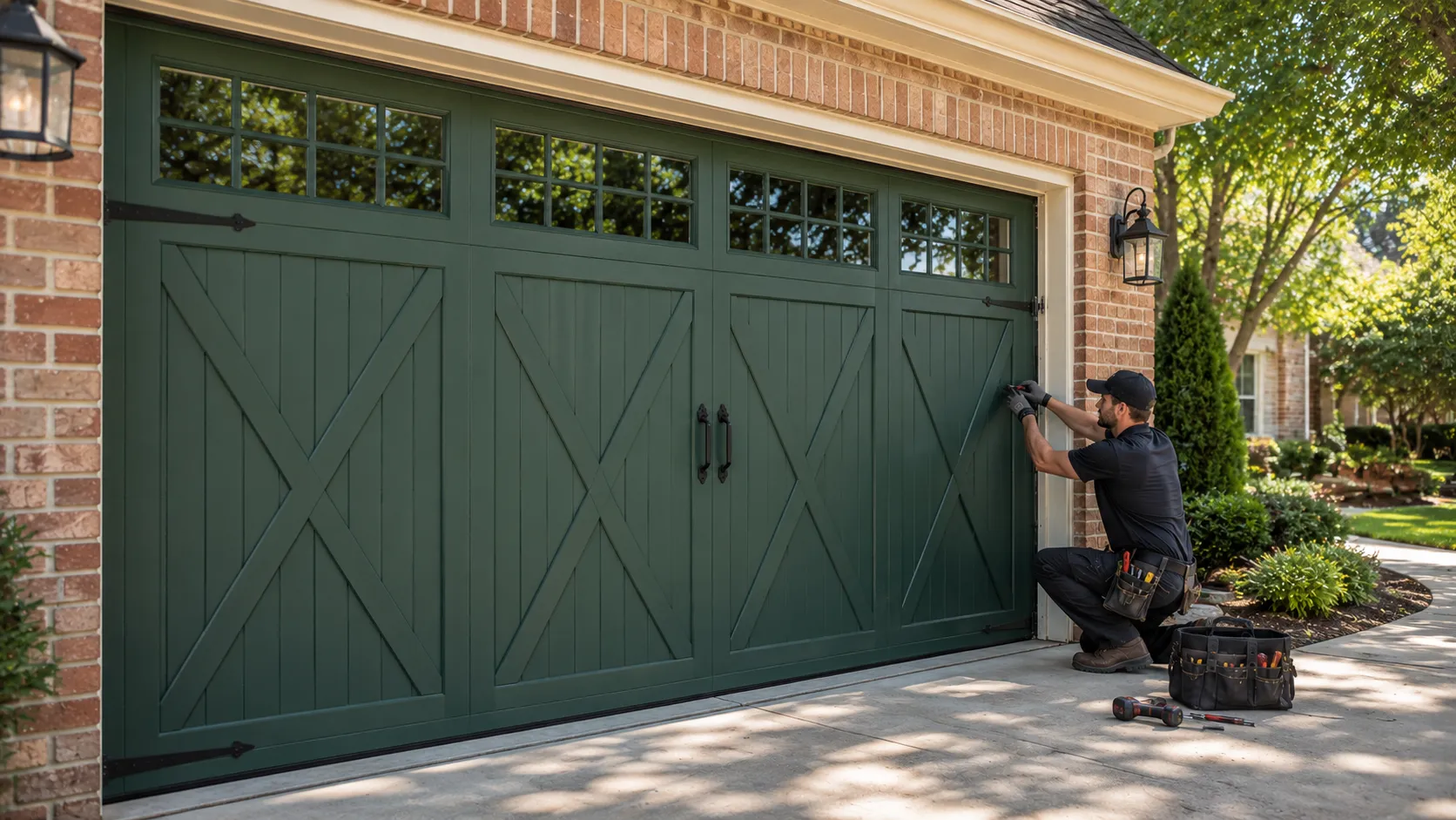 Garage Door Service for Walpole Homes, Run Out of Boston